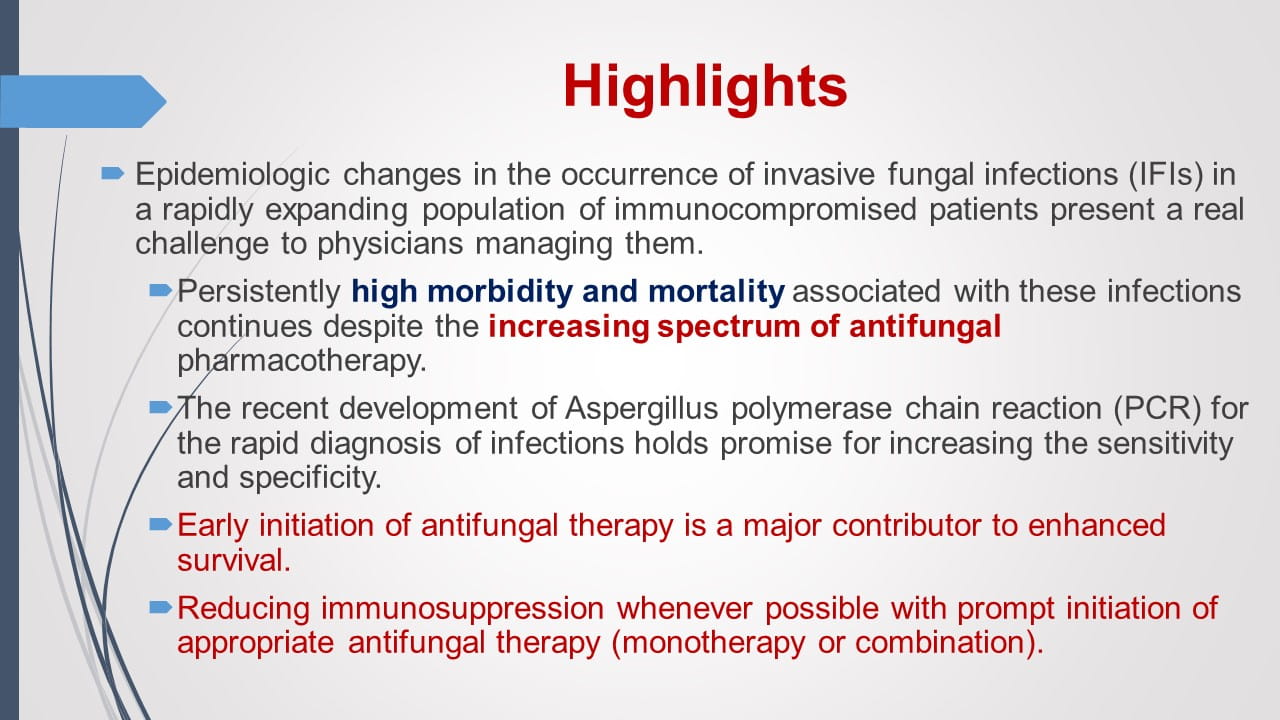 Antifungal Therapy in Patients