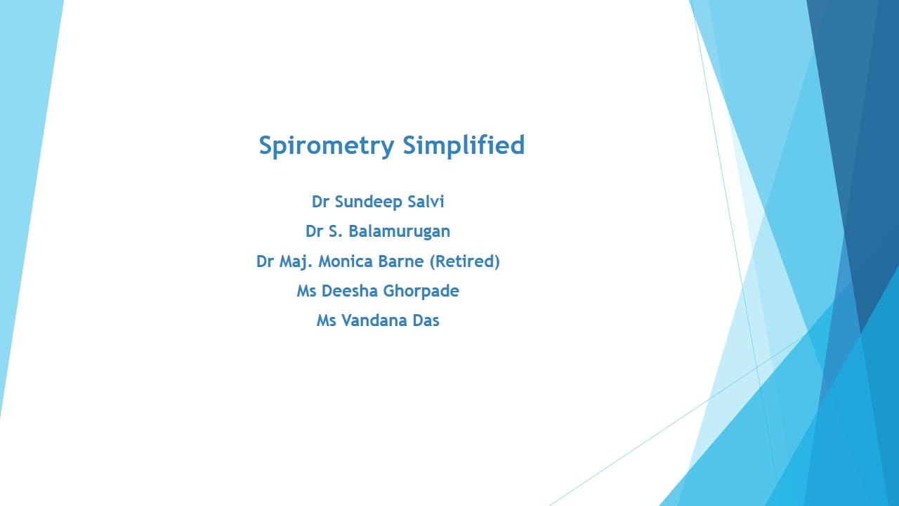 Spirometry Simplified