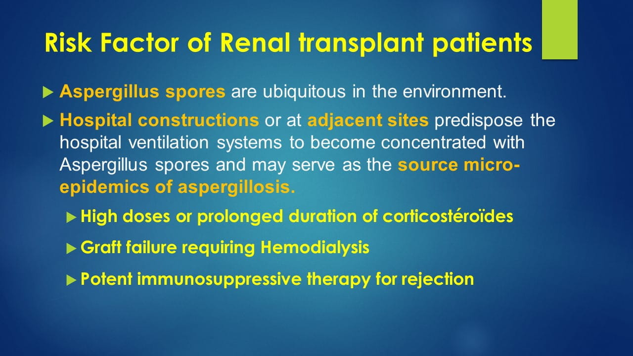 Current Concepts in Invasive Fungal Infection & Treatment in Renal