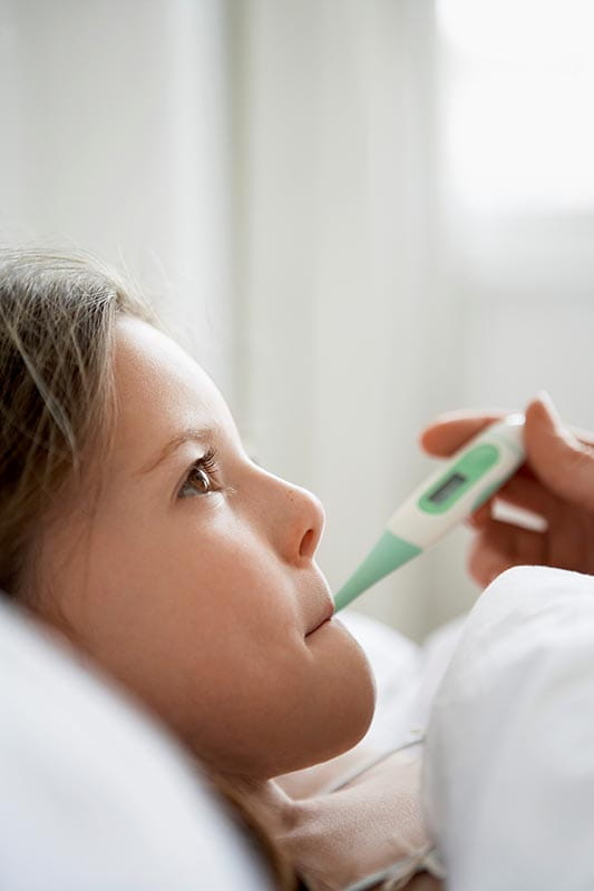 Ibuprofen vs Acetaminophen for the Treatment of Fever or Pain in